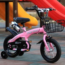 bmx자전거 mbt자전거 성인세발 산악 로드바이크 픽시 자전거 어린이 자전거 12 인치/14 바퀴 소년 멀티 컬, 02 pink 18inch