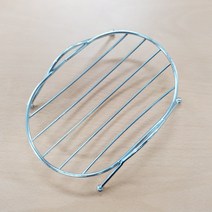 원형 스테인레스 비누받침대