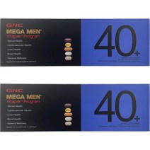 GNC 메가 맨 비타팩 프로그램 40+, 2개, 30개입