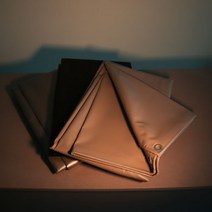 (PE/타포린) 코오롱 슈퍼펠리스C 전실용 그라운드시트 방수포 양면코팅 3500x3300, [타포린] 연회색