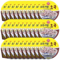맛있는 오뚜기밥 오곡 210g x 30개 즉석밥 햇반 2158766, 맛있는 오뚜기밥 오곡 210g x 30