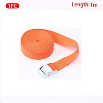 차량루프랙레일 자동차루프브라켓 cartension rope 수하물 고정 스트랩 카고 랙, 주황색