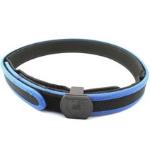 IPSC 벨트 Airsoft 블랙 레드 블루 옐로우 사냥 페인트 볼 경찰 벨트 총 홀스터 육군 대기 전투 벨트 사냥 액세서리, 파란색