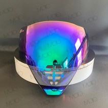 ICON Airflite 바이크 오토바이 헬멧 렌즈 용 AIRFLITE 바이저 Faceshield 교체 액세서리, 05 3