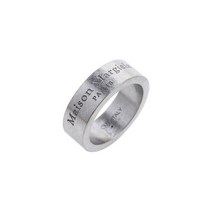 기타 [명품]메종 마르지엘라 로고 인그레이빙 실버링 SM1UQ0081 SV0158 951 ..