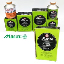 타이어패치 노쥬브접착제 풀 펑크수리 빵구키트 MR 일제 MARUNI 래디얼패치 GNR-20 타이어용 노쥬브패치 85X135mm 10pcs 1box