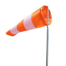 윈드삭 풍향기 풍향계 바람 측정 깃발 풍속계 대형, 브래킷은 별도 구매