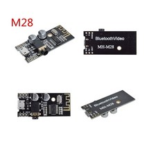 와이파이 모듈 MHMX8 블루투스 MP3 디코더 보드 4.2 5.0 오디오 모듈 무손실 스테레오 DIY 수리 스피커 고, 02 M28