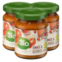 디엠바이오 dmBio Tomate Quinoa spread 독일 퀴노아 & 토마토 스프레드 125g, 3팩