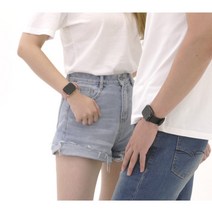 체크핏 스마트워치 어린이 어르신 가족 건강 손목 시계 가성비 뿜뿜, 실버그레이