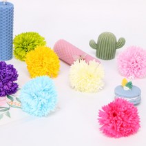 카네이션 비누꽃 도매, #20_진노랑