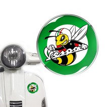 3D 오토바이 데칼 이탈리아 스티커 PIAGGIO VESPA GTS GTV LX LXV 125 250 300 Ie Super 용 로고 스티커 케이스 교체