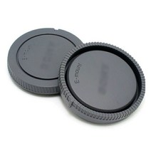 후면 렌즈 캡/커버 소니 E 마운트 용 카메라 바디 캡 NEX3/5/5N/6/7 A7 A7II A7s a9 a7r3 A7r4 A6600 a5100 A6000 a6300 a6500, [02] rear cap