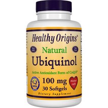 헬시오리진스 내추럴 유비퀴놀 100mg 소프트젤 30개입 x 1개, 30개입 × 1개, 30개입 × 1개