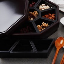 예반 전통 흑색 목 구절판, 선택완료