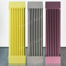 흡음보드 흡음패널 방음패널 방음부스 방음벽 흡음판, 블랙[롱슬롯 솜-접착제] 5개 가격