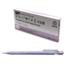 제노 파스텔Q 샤프 보라색, 0.5mm, 60개