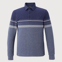 인디안 고급 면혼방 한기장 패턴 카라티셔츠 MIPALYF8311BC