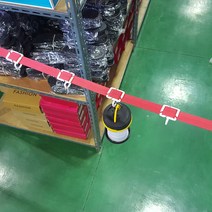 아베체 타프용 데이지체인 롱사이즈 6.8m 길이조절가능 감성데이지체인, 레드