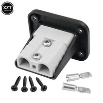 캠핑카 플러시 마운트 50 Amp 앤더슨 플매트 카펫 러그 장착 브래킷 패널 커버 캐러밴 캠핑 보트 트럭 액세서리