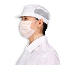 케이엠 방진 모자 제전모 무진모 크린룸 후드 C1, 핑크2XL