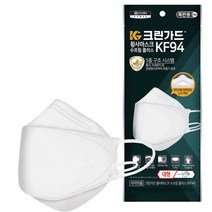 유한킴벌리 크린가드 끈조절 마스크 KF94 중형 25매