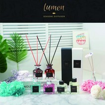 디퓨저및차량용방향제/디퓨저/아로마 디퓨저/핸드메이드/캔들/상큼한/시트러스/달콤한/방향제/과일향/꽃향 포굿드라이브, 투톤  와인 프리미엄자몽향