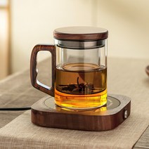 티보틀 필터망 2단 텀블러 유리 일본 사무용 개인 녹차 남성용 차 분리컵, 13. 400mL(별도)-600mL(포함) [보냉재]