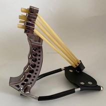 작살총 큰 힘 낚시 새총 선박 야외 사냥 투석기 복합 활 잡기 물고기, [01] slingshot