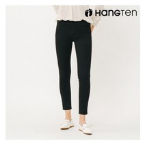[행텐] 여성 블랙 로우 W/S 스키니 팬츠-BI8R085520210