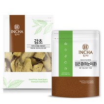 감두탕 감두탕재료 감초 검은콩 세트 감두차 600g