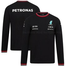 바이크의류 오토바이바람막이 바이크자켓 메르세데스 벤츠 티셔츠 petronas f1 팀, XL, 01