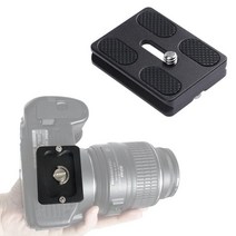 MDF8035 도브테일 카메라 삼각대 스탠드 헤드 PU50 50mm 합금 (도브테일/플레이트/퀵/릴리즈)