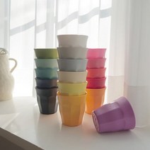 카라멜샵 멜라민 디저트 컵 22color, 크림 베이지