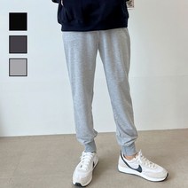 남자 밑단 조거 스타일 허리밴딩 끈조절 데일리 바지 _ 57944EA