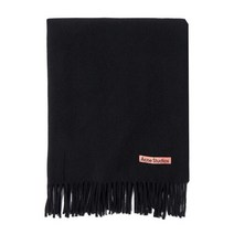 바이스트 [ACNE STUDIOS] 23SS CANADA NEW 울 머플러 블랙 CA0102 900