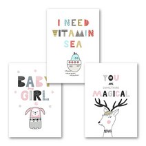 [아트톡] 인테리어 폼보드 3종 세트액자, 30.베이비걸