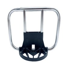 브롬톤 가방 프론트백 자전거 프론트 백 패니어 브래킷 브롬튼 버디 접이식 마운트 알루미늄, 없음