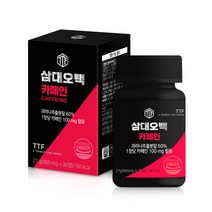 뉴트리커먼 삼대오백 과라나 카페인, 30정, 6개