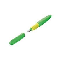 일본발송 펠리칸 트위스트 네온 그린 만년필 펜닙 미디엄