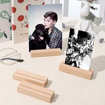 엽서 우드 명함 명함거치대 명함집 명함꽂이 엽서꽂이 명함보관함 거치대 카드, 원목명함카드꽃이
