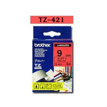 PGM^*^몰브라더 TZ 테이프 TZ-421 9mm 라벨스티커 프린터 제본 마스킹 라벨기 다용도^*췤pgm, a*^*옵션없슴