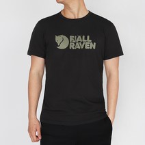 피엘라벤 Outdoor LOGO TEE 반팔 티셔츠 올블랙