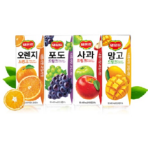델몬트 사과 드링크팩 190ml X 32팩, 32개