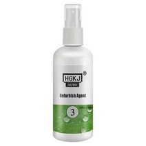 슈퍼 가죽 재생 제 | 100ml 액체 코팅제 자동차 내부 부품 페인트용 트림 복원 스프레이 에이전트, [01] White