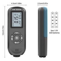 측정 조명측정 테스터기 디지털 밝기 조도계 02000um HW300PRO 코팅 두께 게이지 차량용 페인트 테스터 고정밀 FE NFE, CHINA, Balck HW 300S A