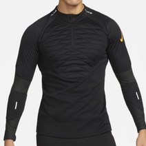 나이키 AS 드릴 탑 기모 긴팔 블랙