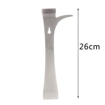 소비장 벌집 둥지 벌통 양봉 자재 다기능 꿀벌 도구 스테인레스 스틸 엄지 유형 꿀벌 꿀, 1개