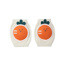 메르베 당근 유아 무릎보호대, 혼합색상, 1세트