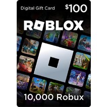 Roblox 디지털 기프트 카드 Robux 아이템 포함 온라인 게임 코드, 10000